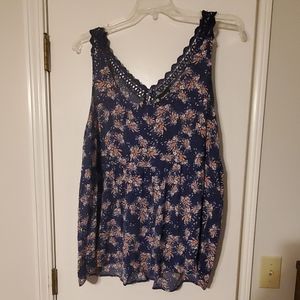 Crochet Accent Tank